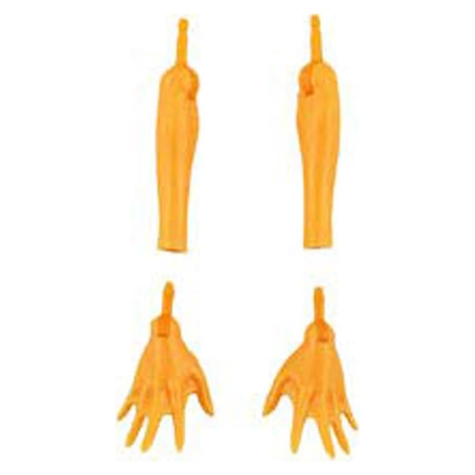 Replacement Parts for Monster High Great Scarrier Reef Glowsome Ghoulfish Toralei Doll DHH36 - Replacement Arms and Hands Orange