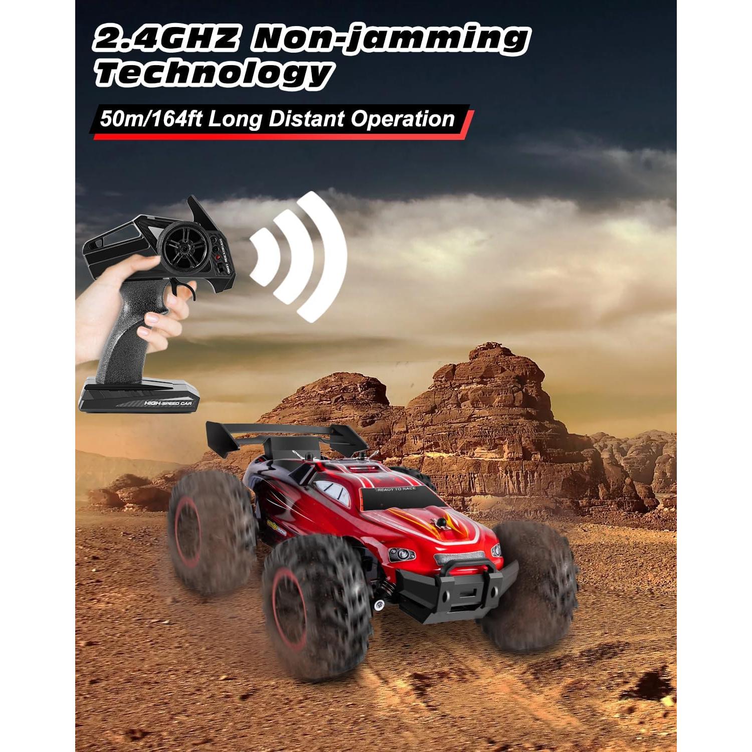 Coche RC Fotgear 1:18 Todo Terreno 20Km/h con 2 Baterías