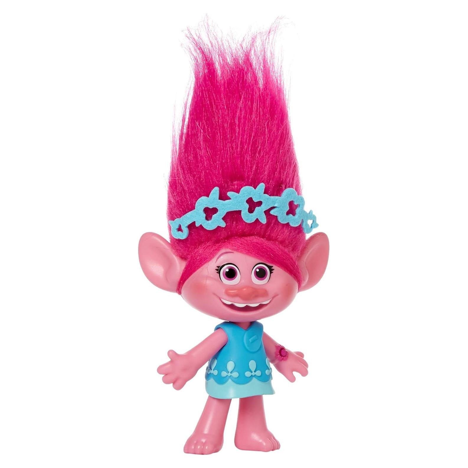 Muñeca Poppy Trolls DreamWorks con Canciones y Frases