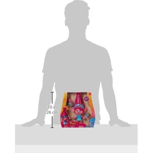 Muñeca Poppy Trolls DreamWorks con Canciones y Frases