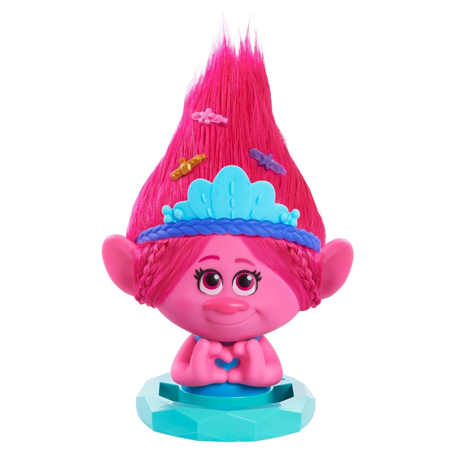 Cabeza de Estilo Poppy Just Play 30.48 cm 11 Piezas Rosa