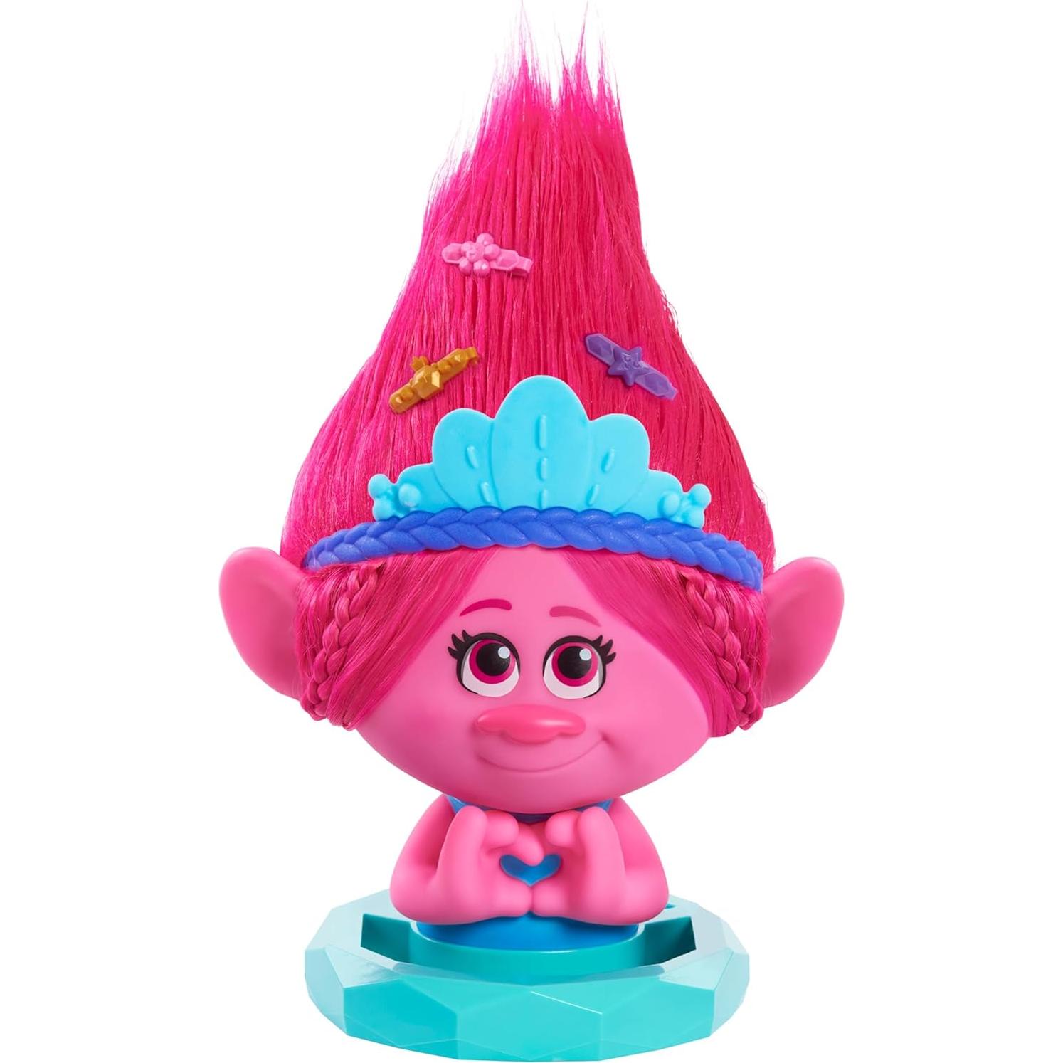 Cabeza de Estilo Poppy Just Play 30.48 cm 11 Piezas Rosa