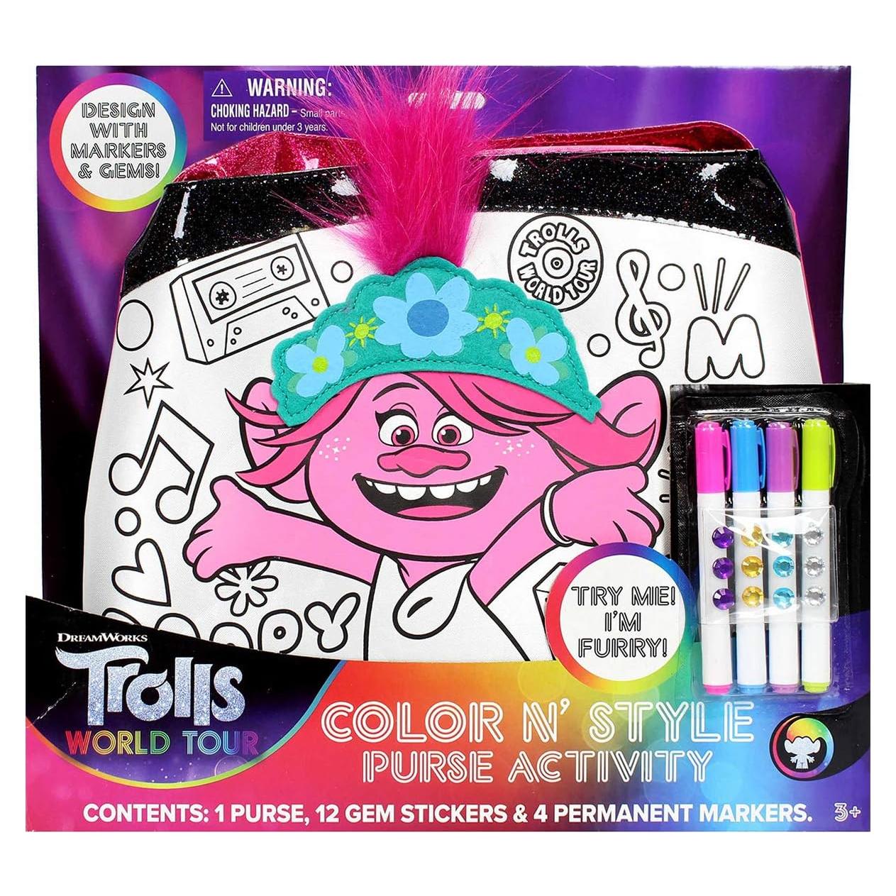 Bolso de Decoración Trolls Tara Toys - Kit Personalizable