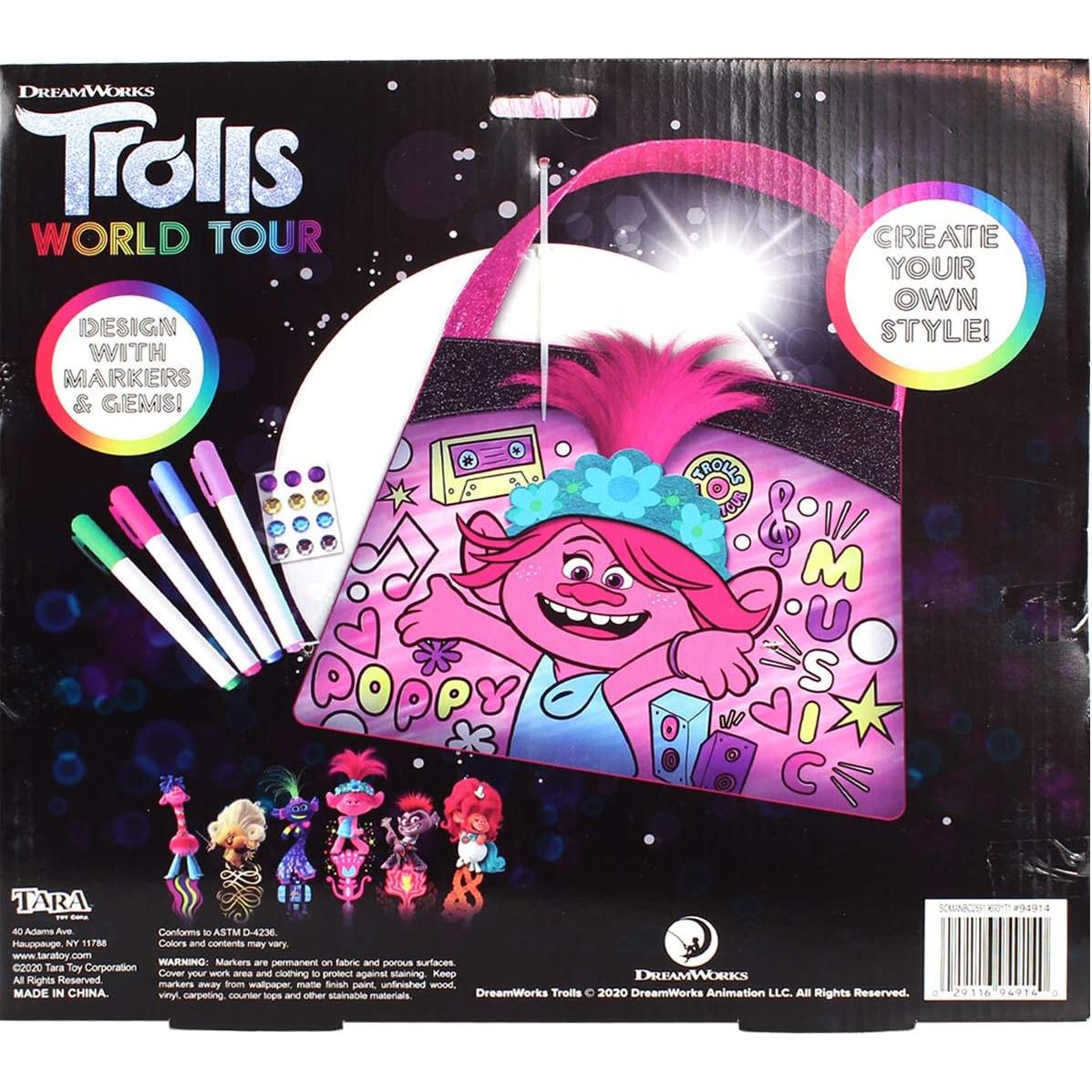 Bolso de Decoración Trolls Tara Toys - Kit Personalizable