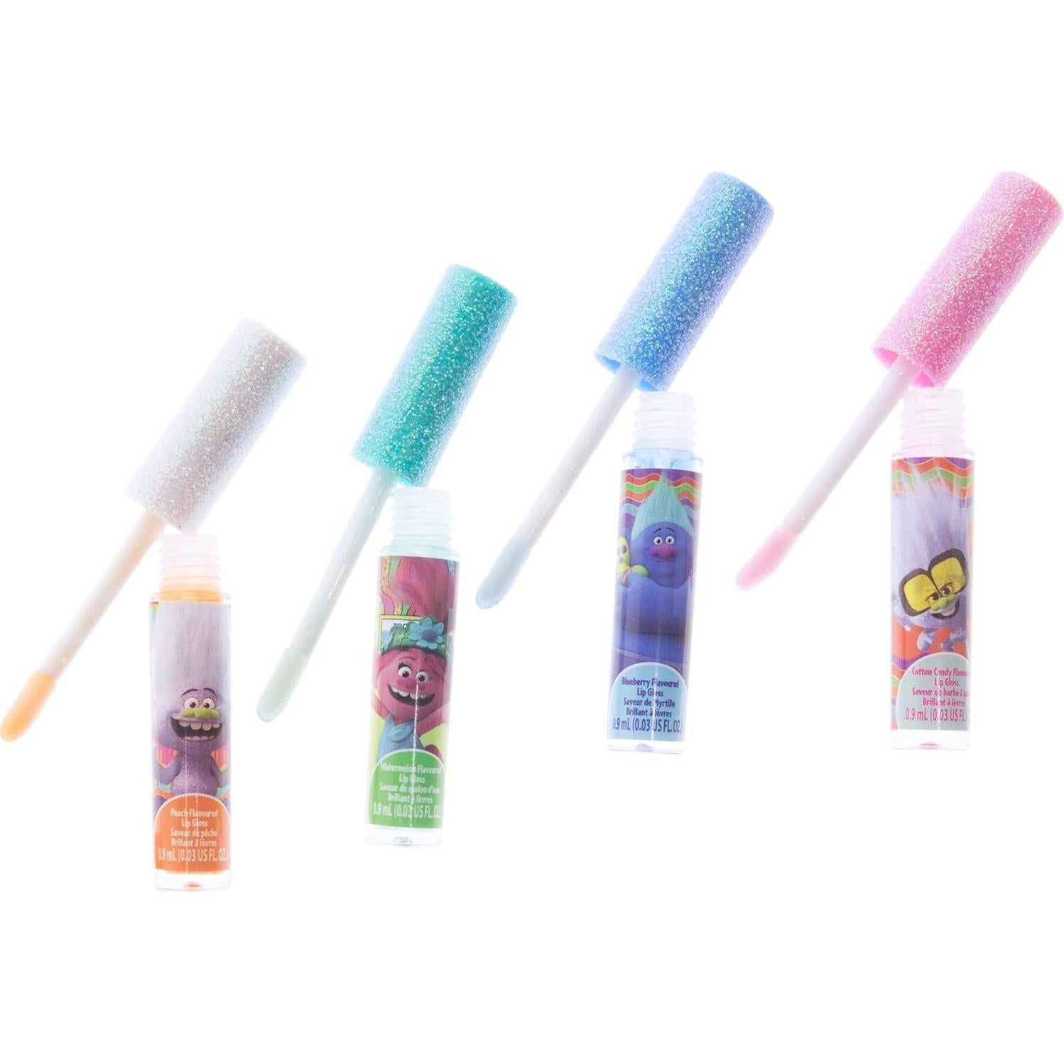 Conjunto de Maquillaje Labial Townley Girl 7 Piezas Trolls