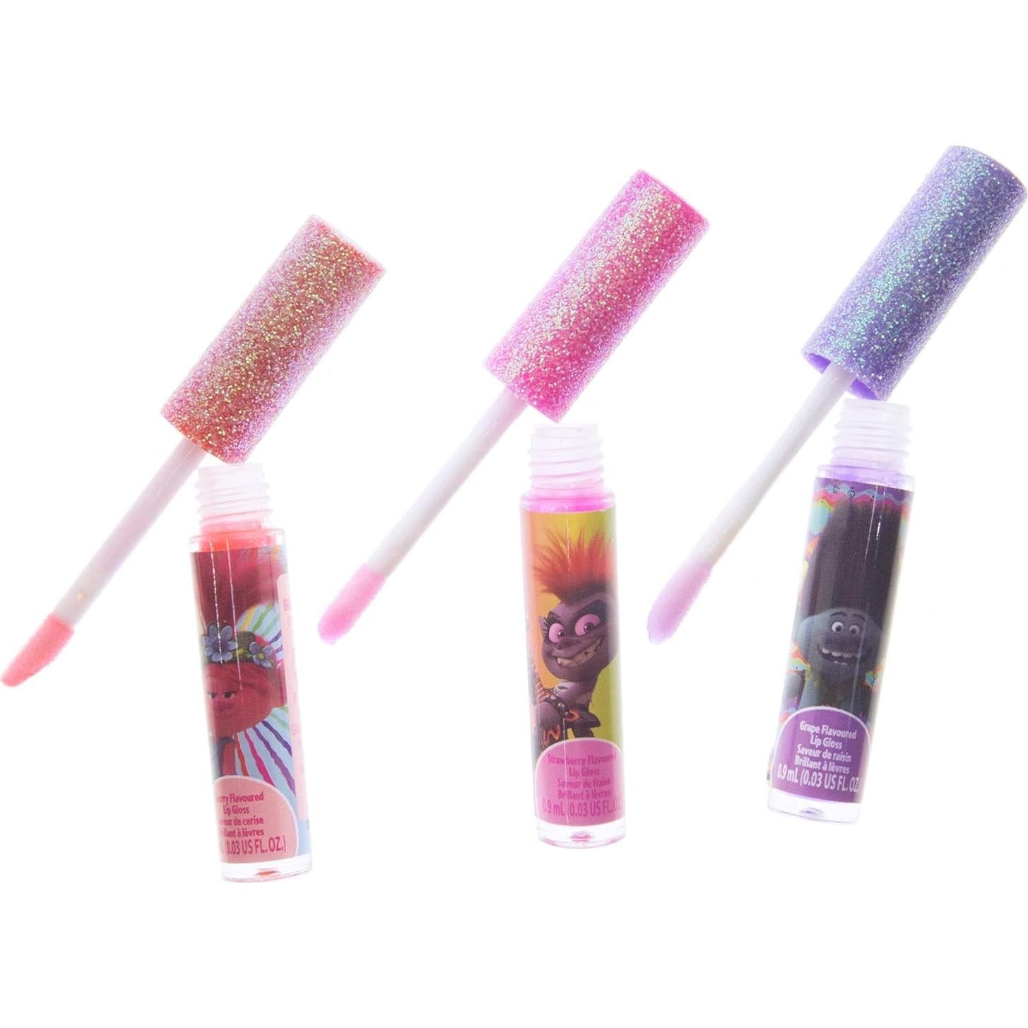 Conjunto de Maquillaje Labial Townley Girl 7 Piezas Trolls