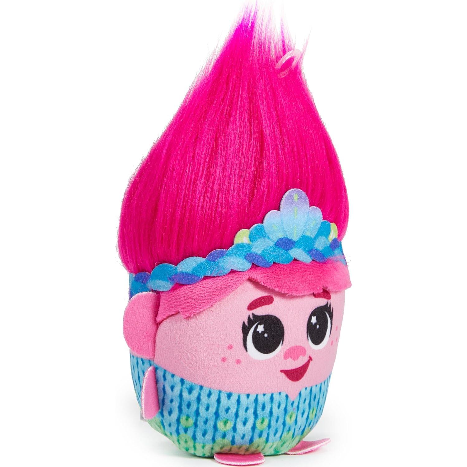 Peluches DreamWorks Trolls Hairmony Mixers Reina Poppy 15 cm