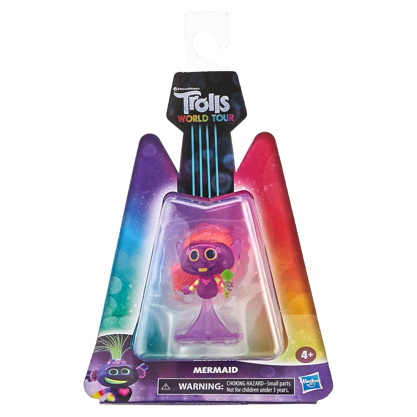 Muñeca Sirena DreamWorks Trolls World Tour con Micrófono 5cm