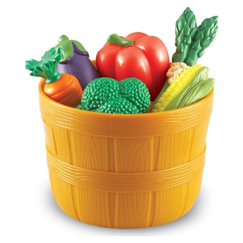 Conjunto de Verduras Juguete Recursos de Aprendizaje 10 Piezas