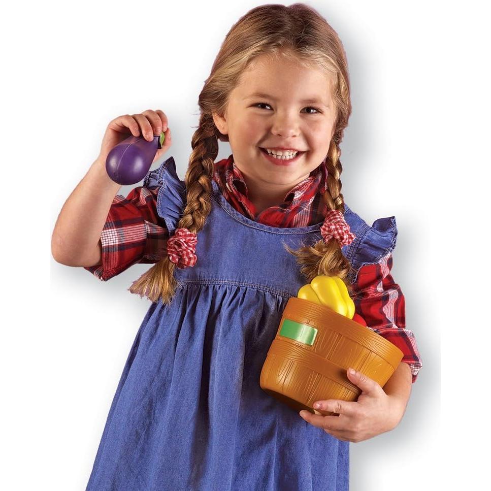 Conjunto de Verduras Juguete Recursos de Aprendizaje 10 Piezas