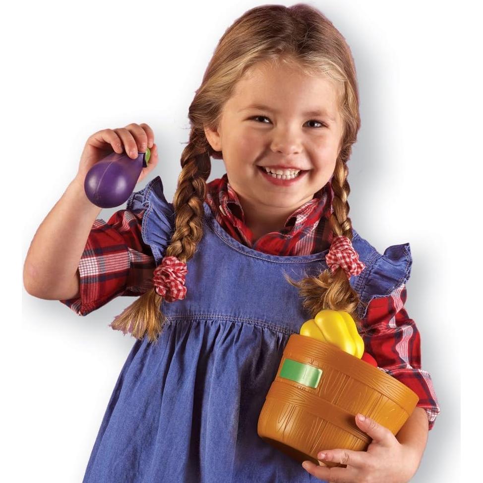 Conjunto de Verduras Juguete Recursos de Aprendizaje 10 Piezas