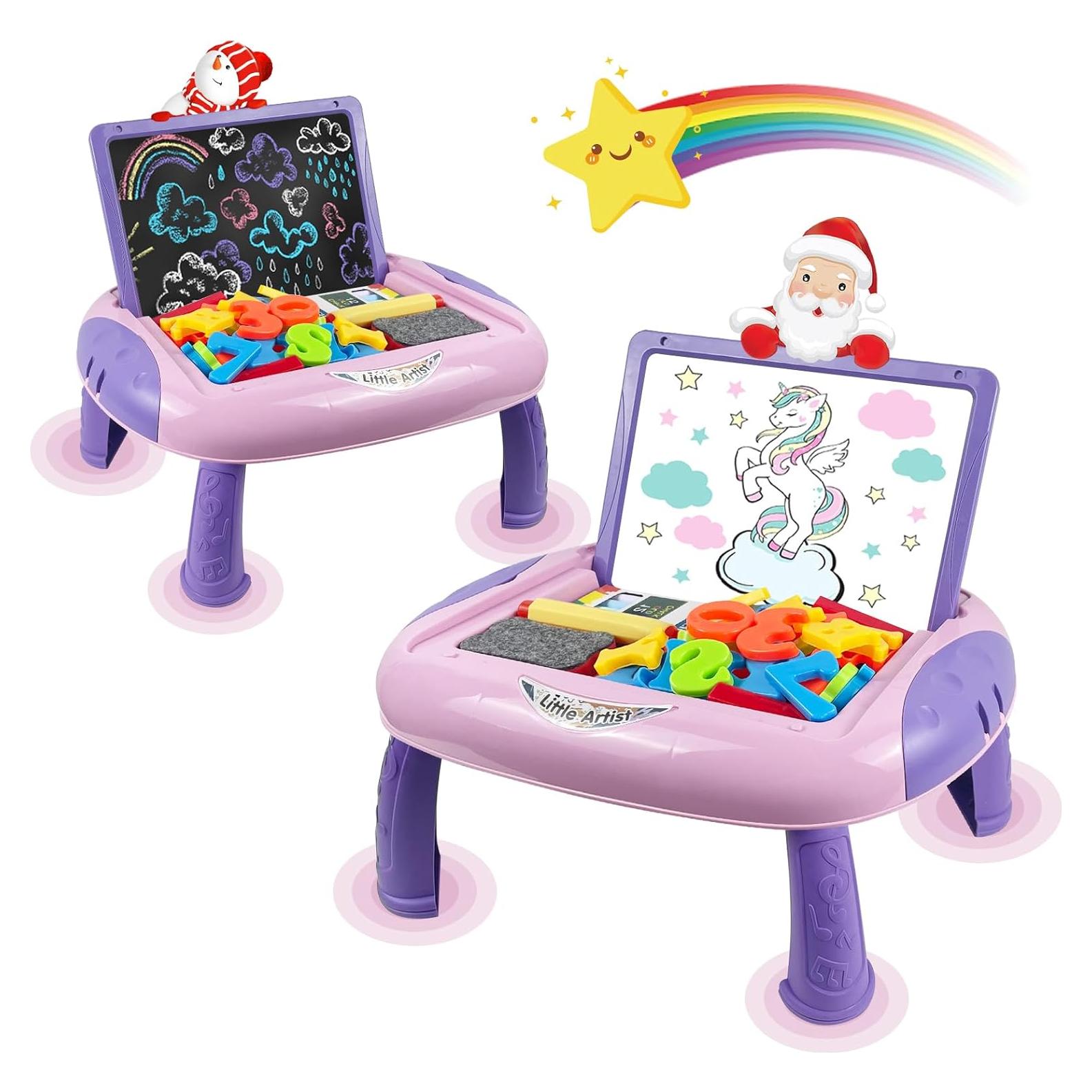 Pizarra de Dibujo Magnética Cokzer para Niñas 1-2 Años