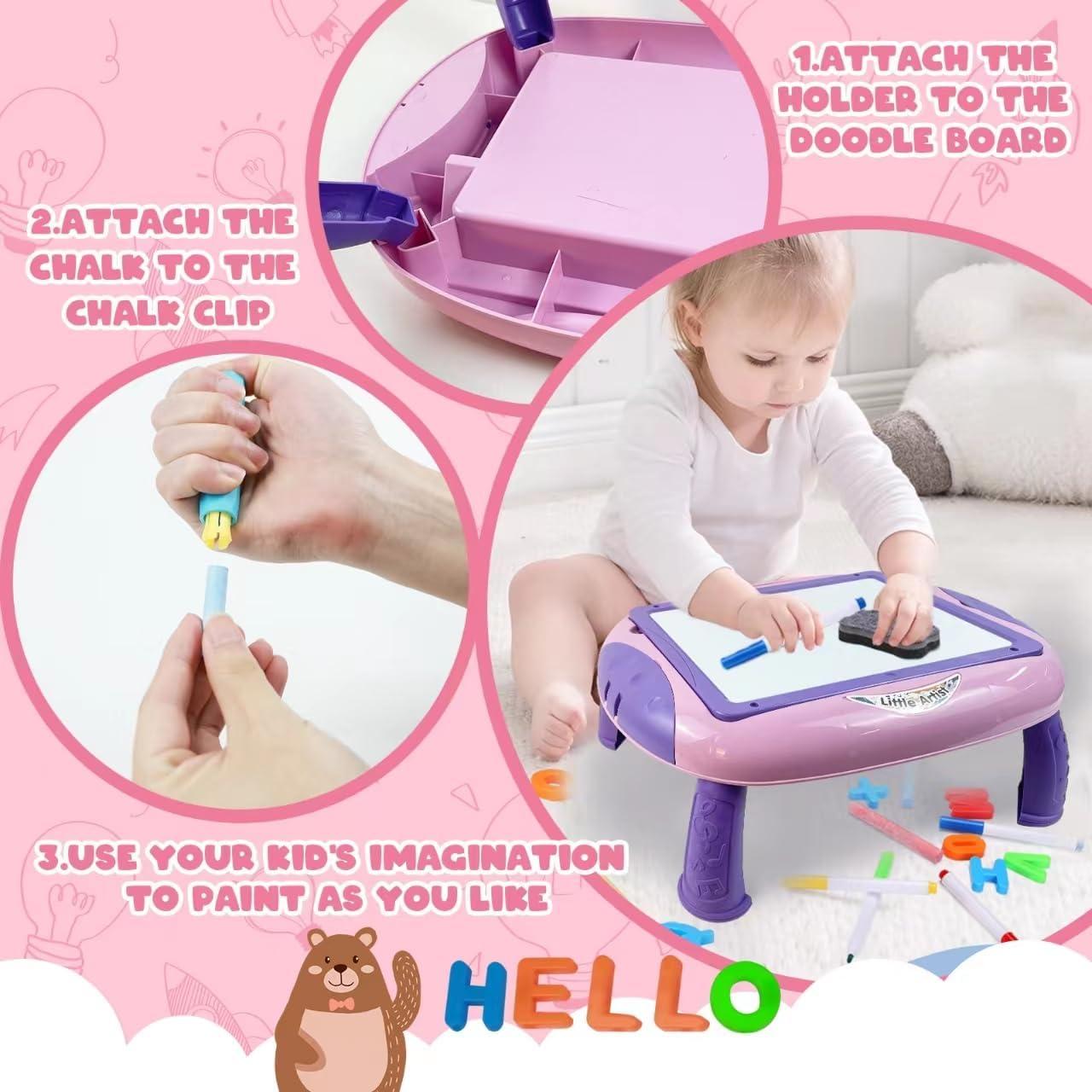 Pizarra de Dibujo Magnética Cokzer para Niñas 1-2 Años