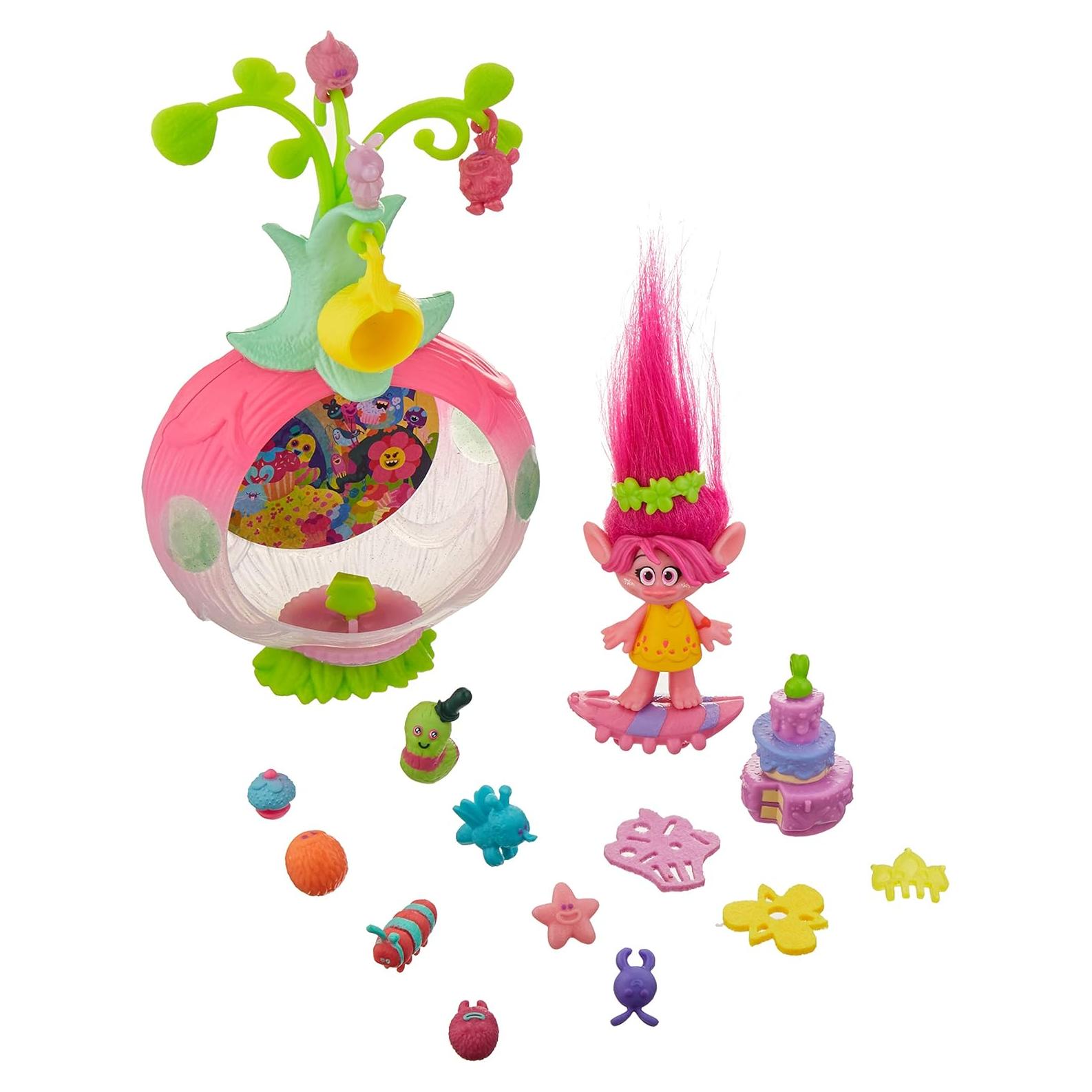 Juego de Fiesta Sorpresa DreamWorks Trolls Poppy con Accesorios
