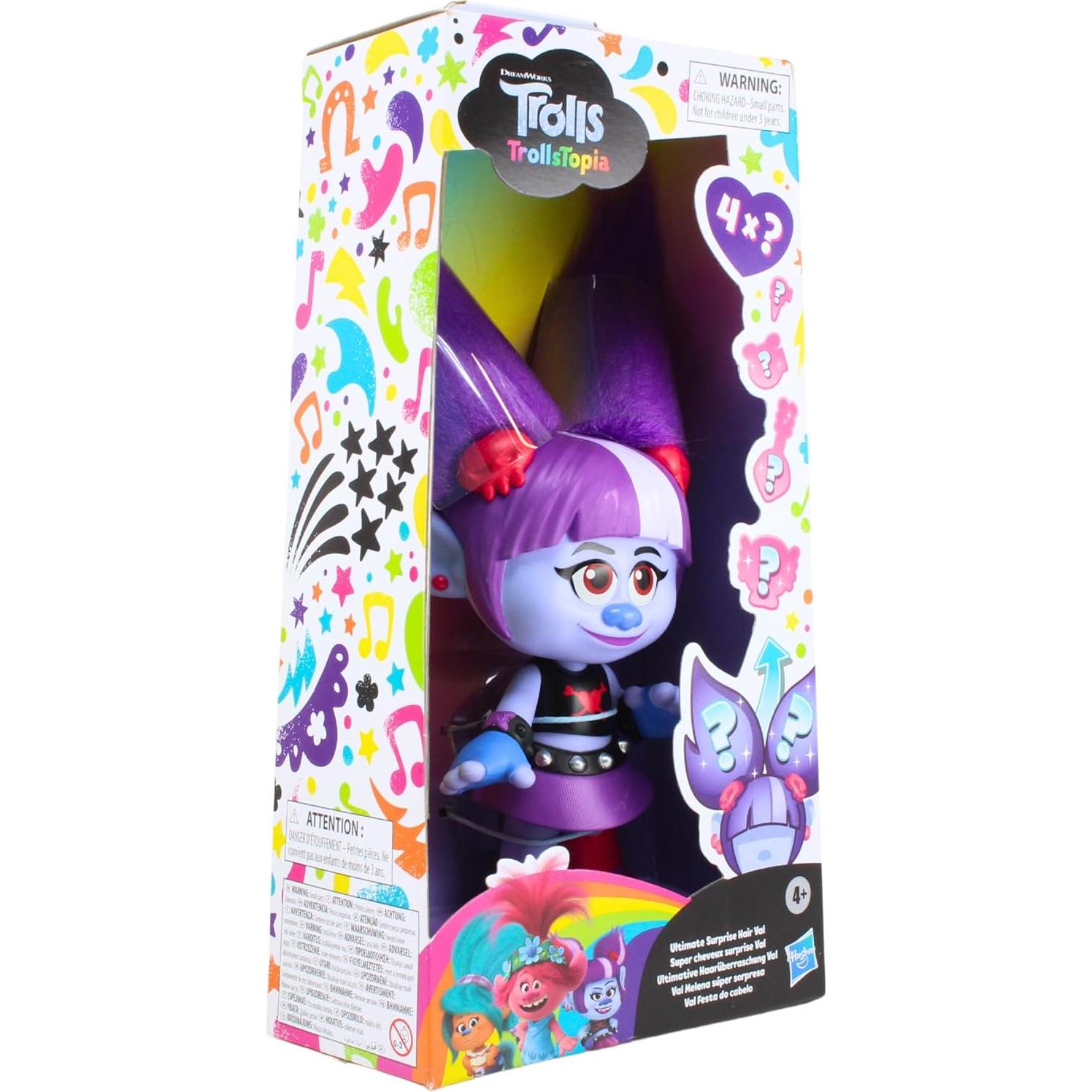 Muñeca Val de Sorpresa Ultimate Hair DreamWorks Trolls 31cm