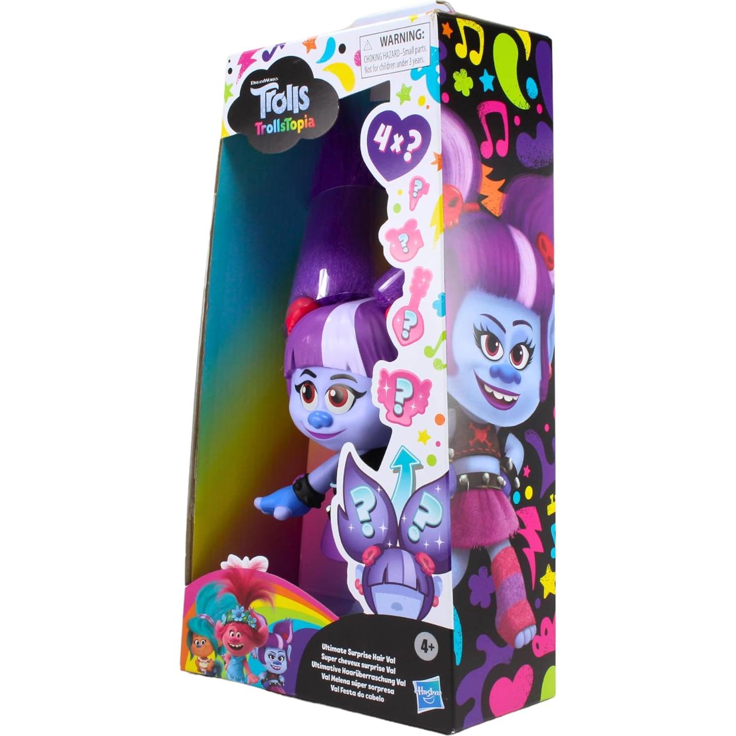 Muñeca Val de Sorpresa Ultimate Hair DreamWorks Trolls 31cm