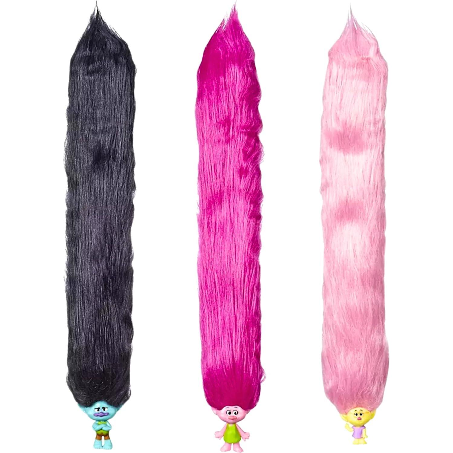 Figuras Abrazadores de Cabello Dreamworks Trolls Serie 2