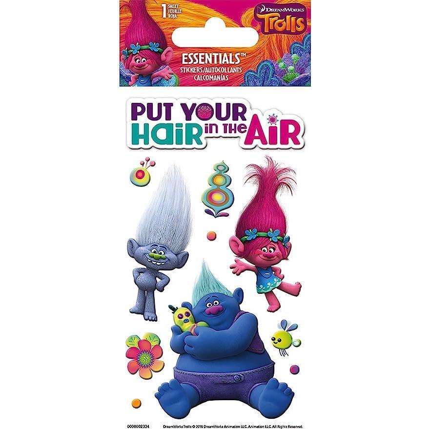 Conjunto de Favor de Fiesta Trolls - 6 Rellenos de Sorpresa