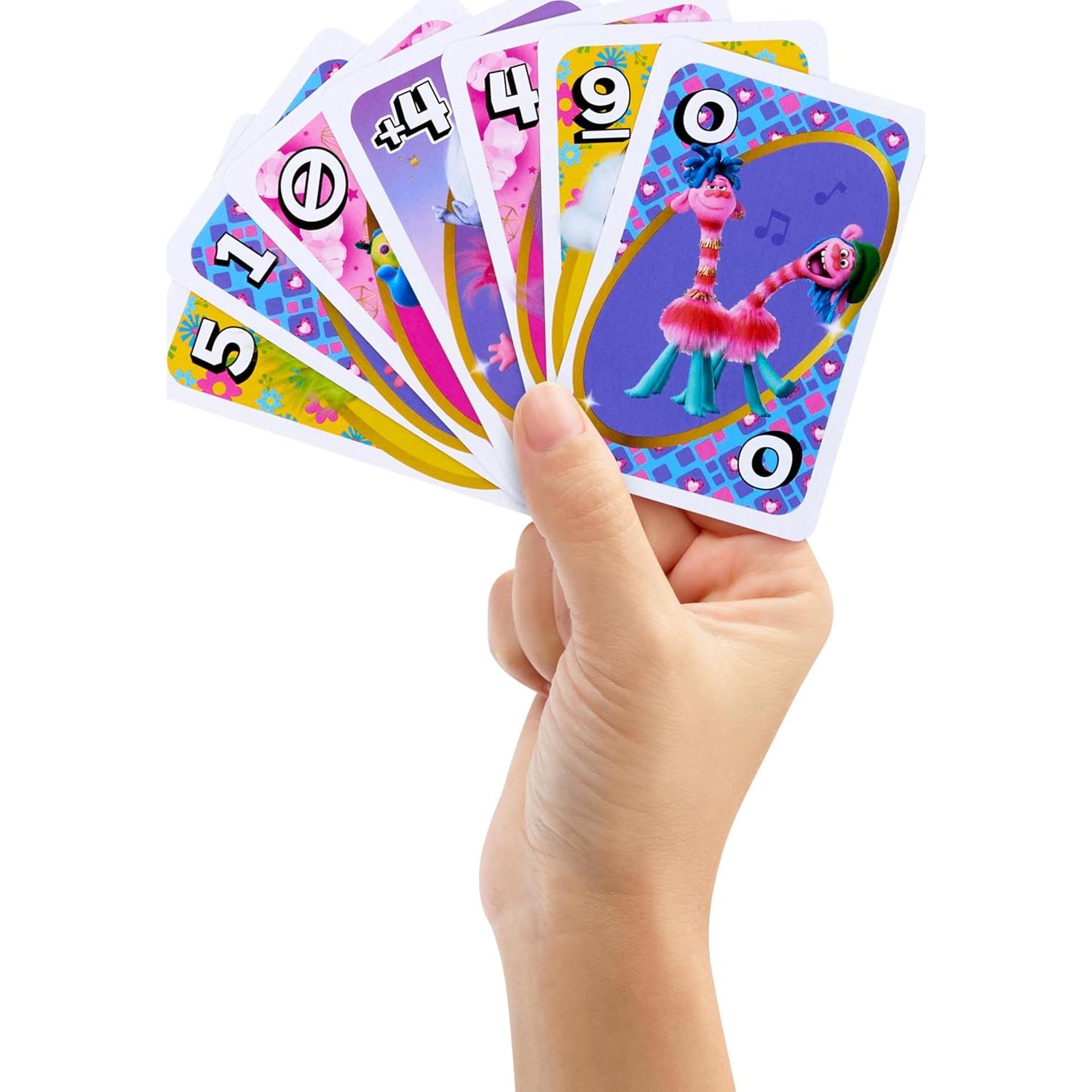 Juego de Cartas UNO Mattel Trolls 3 - Poder de la Unidad
