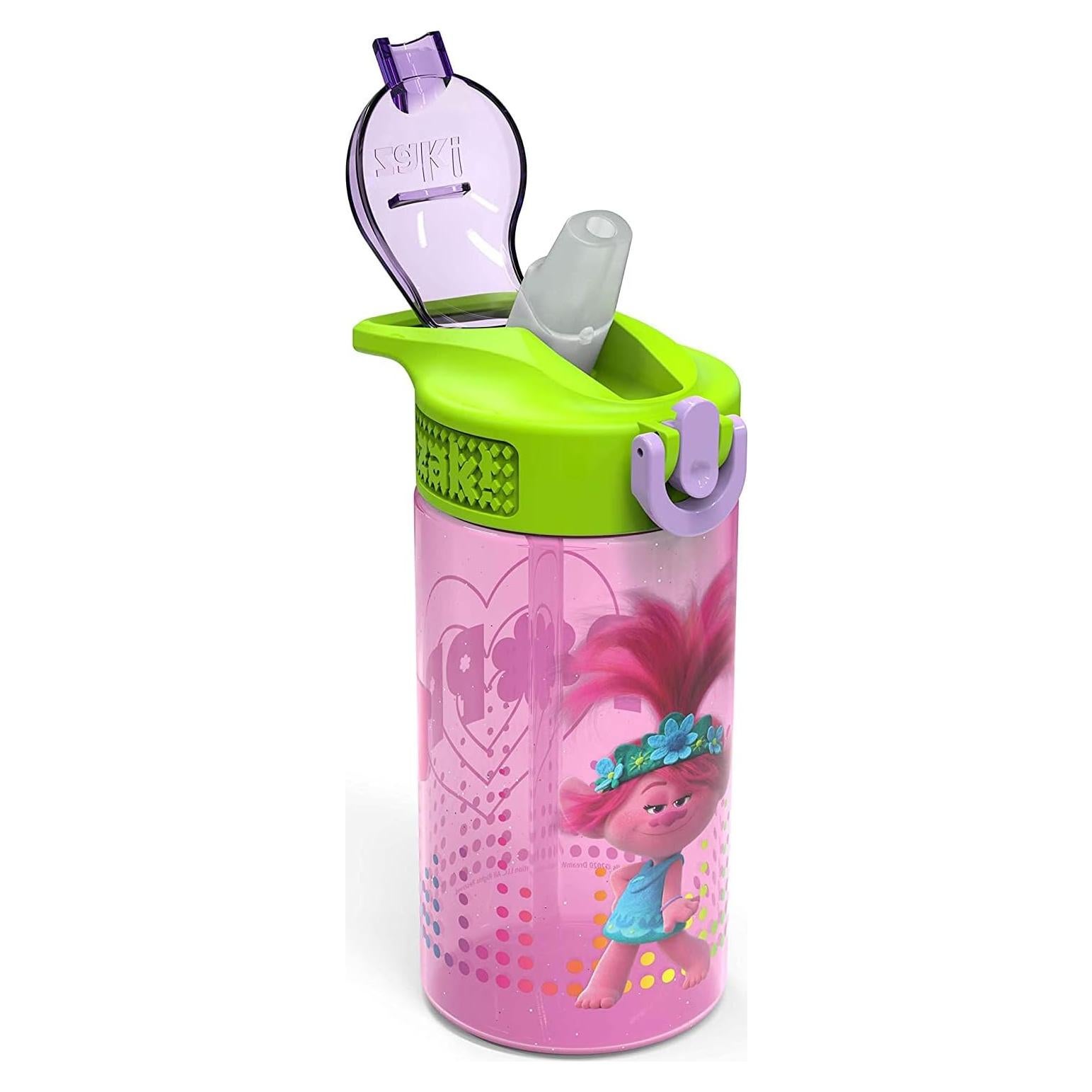 Botella de Agua Infantil Zak Designs Trolls 0.47L