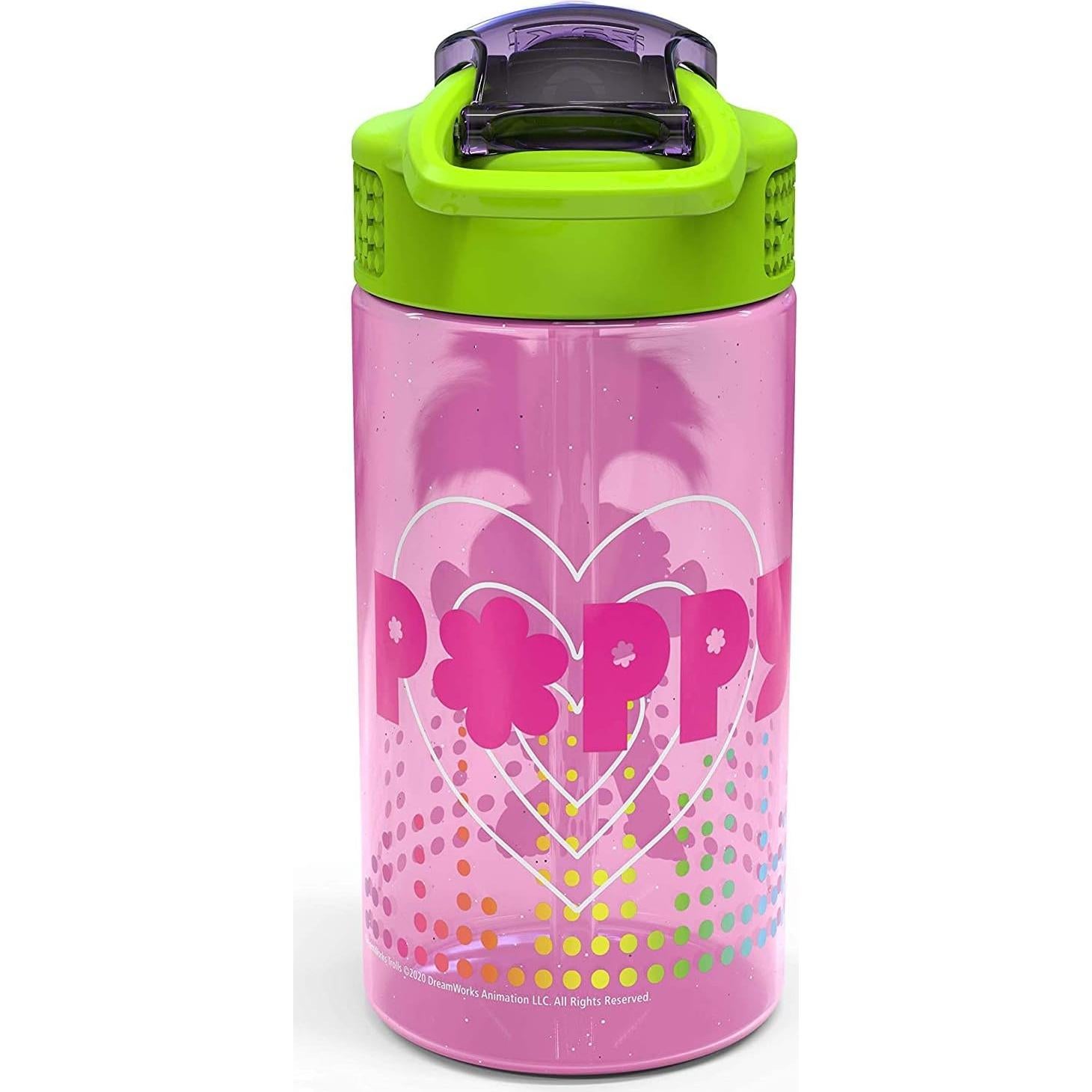 Botella de Agua Infantil Zak Designs Trolls 0.47L