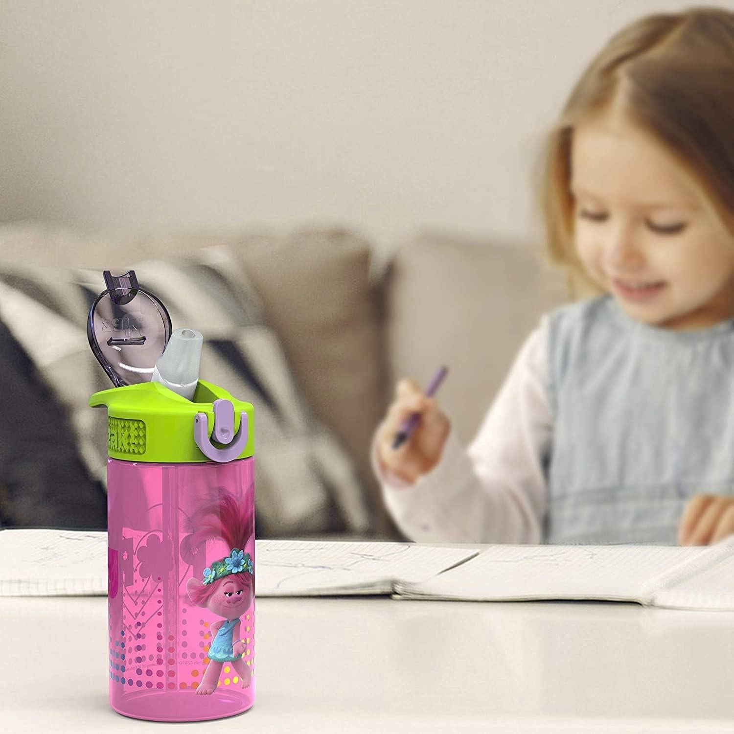 Botella de Agua Infantil Zak Designs Trolls 0.47L