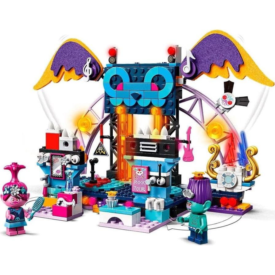 LEGO Concierto en la Ciudad del Volcán Rock Trolls 41254 - 387 Piezas