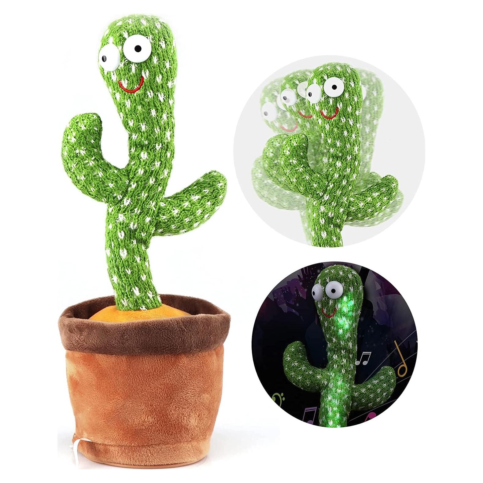 Cactus Bailarín Hablante Starhig 33 cm, 120 Canciones