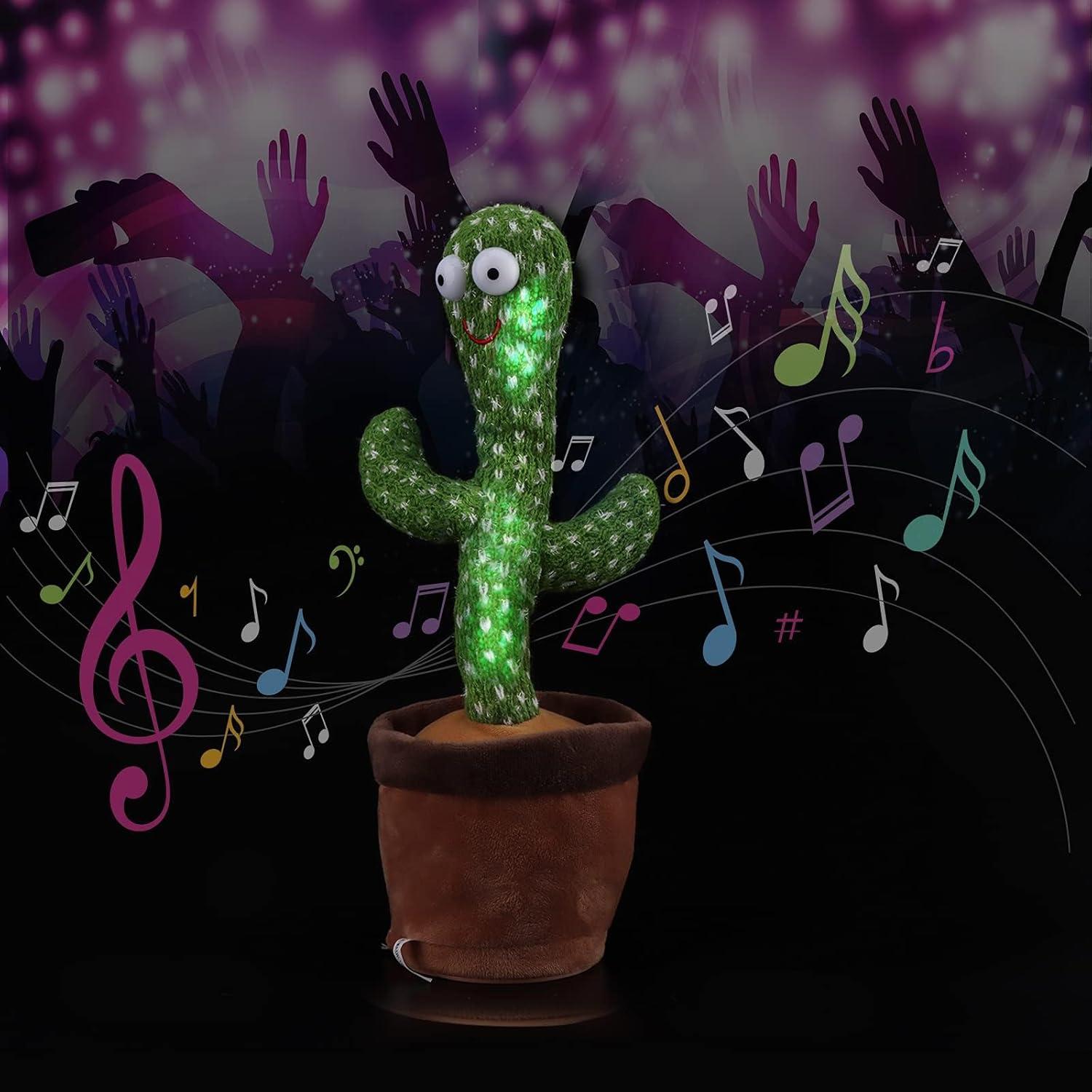 Cactus Bailarín Hablante Starhig 33 cm, 120 Canciones