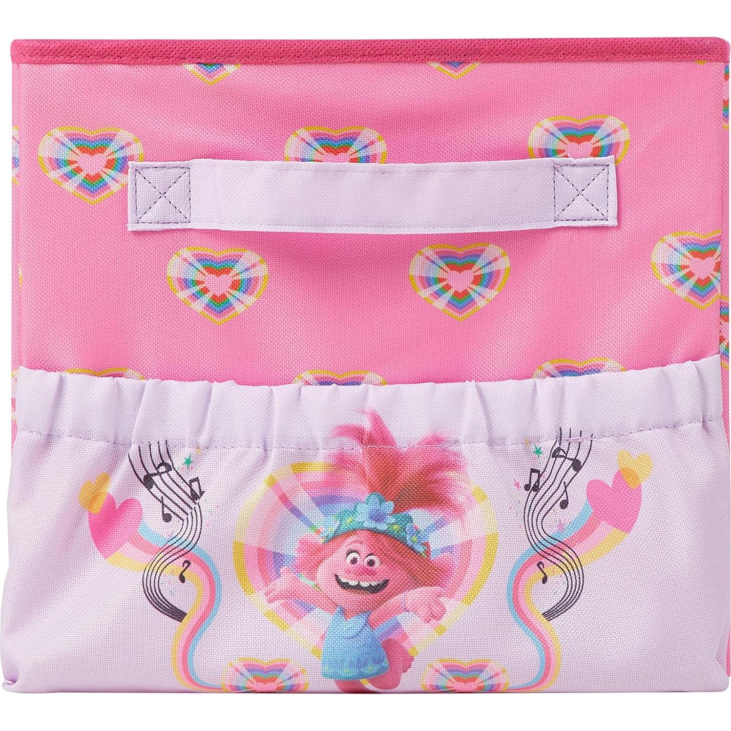 Contenedor de Almacenamiento Plegable Trolls Idea Nuova 38x25x22cm