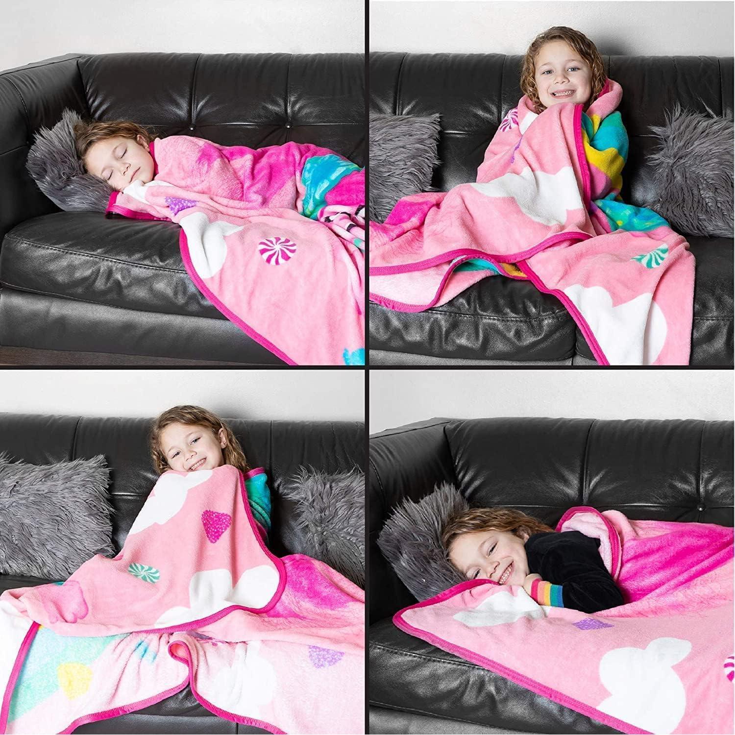 Manta de Lanzamiento Trolls World Tour Poppy 127x102 cm