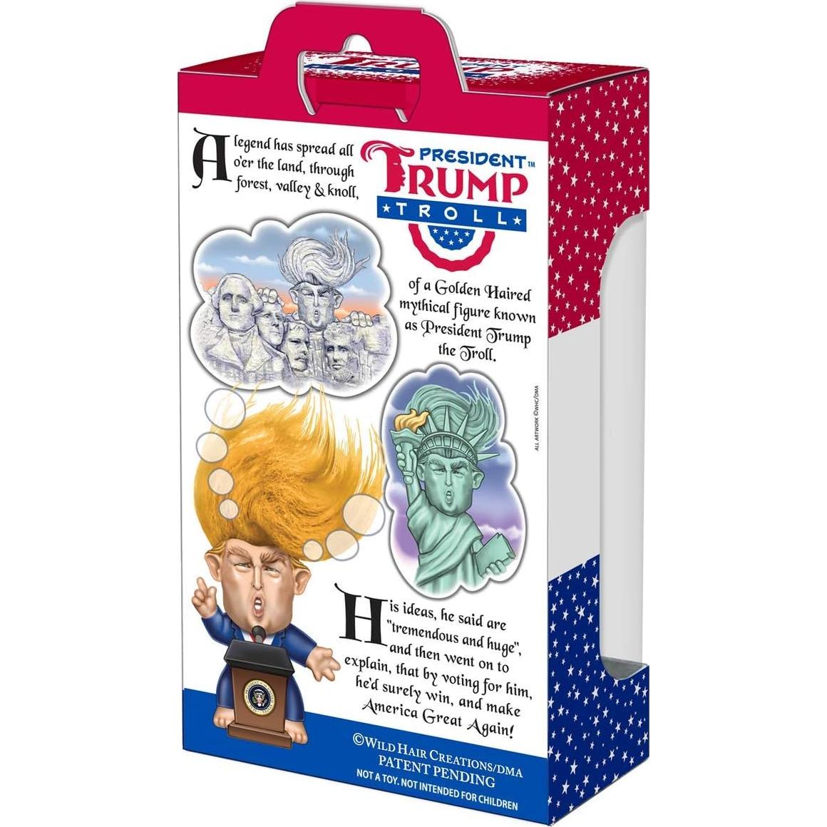 Muñeco Coleccionable Troll Donald Trump 12.7 cm - The Master Designs