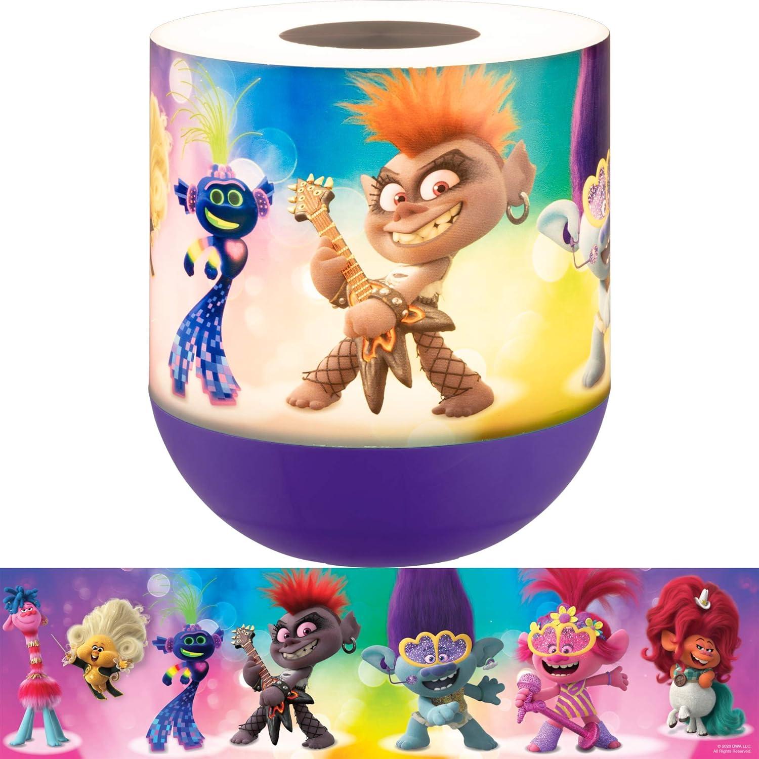Lámpara Nocturna LED DreamWorks Trolls 50009, RGB Táctil