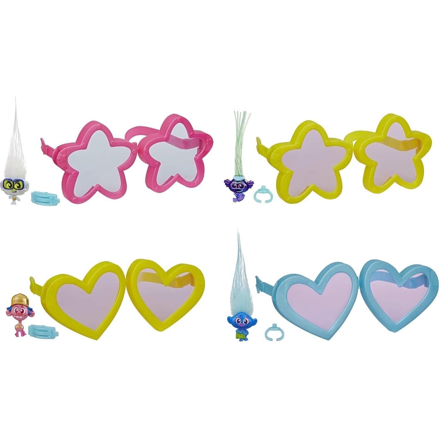 Muñecas Danzarinas Pequeñas DreamWorks Trolls 4-Pack E9133