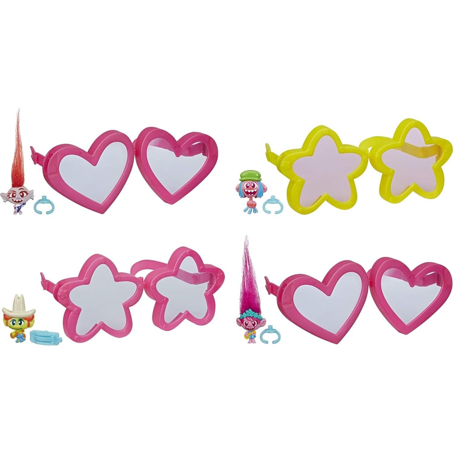 Muñecas Danzarinas Pequeñas DreamWorks Trolls 4-Pack E9133