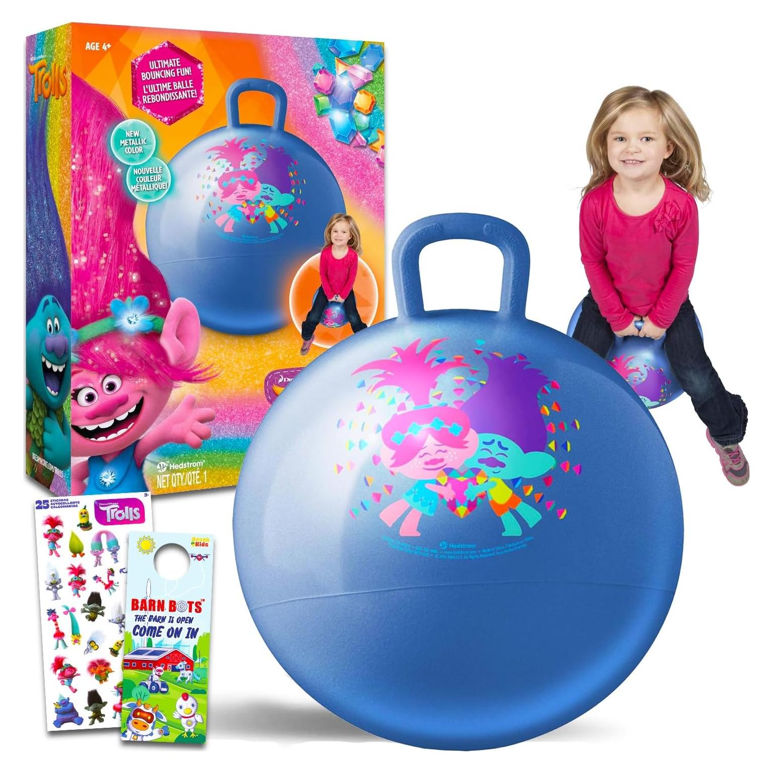 Juego de Juguetes al Aire Libre Trolls Balón Hopper 38 cm