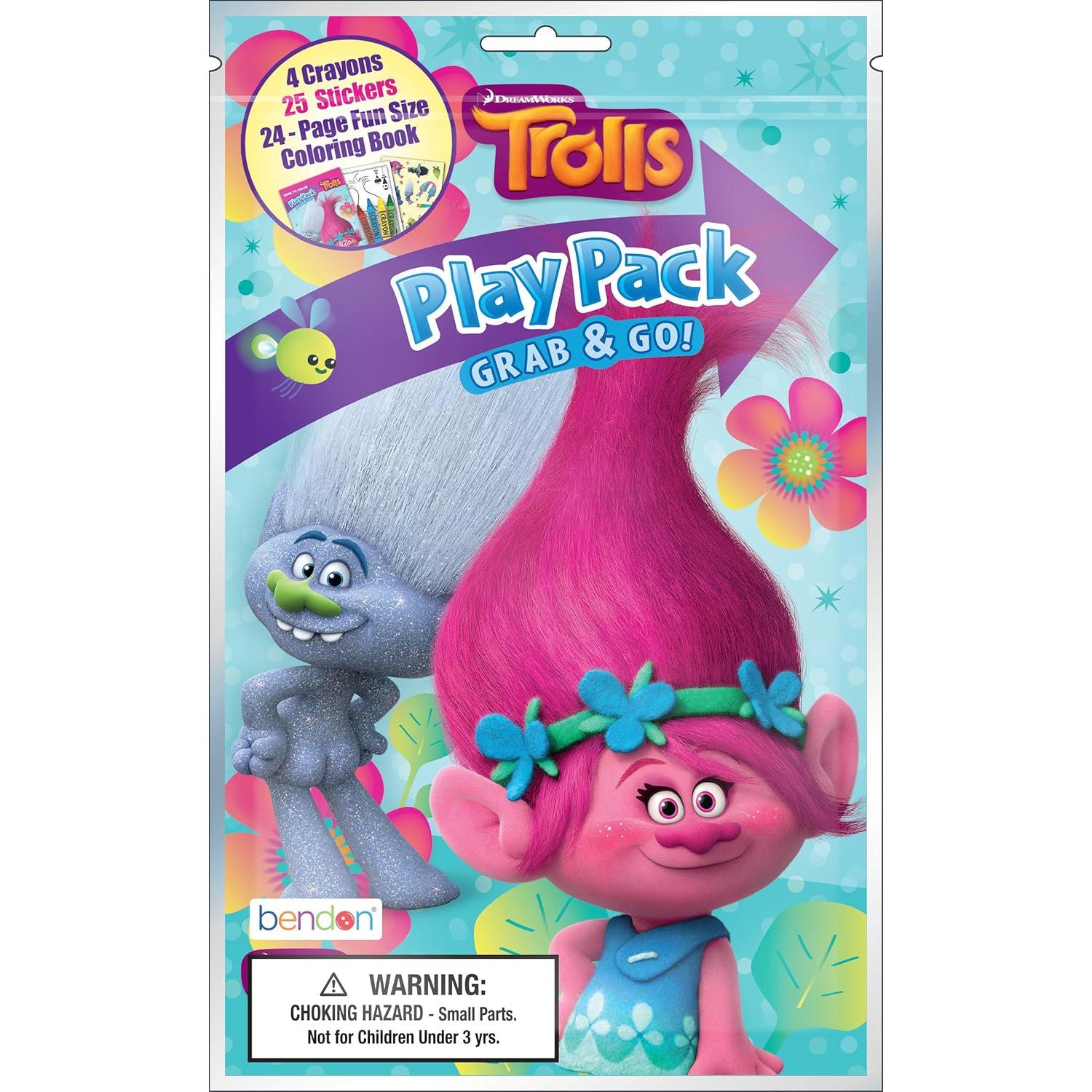 Paquete de 6 Juegos Agarra y Lleva DreamWorks Trolls