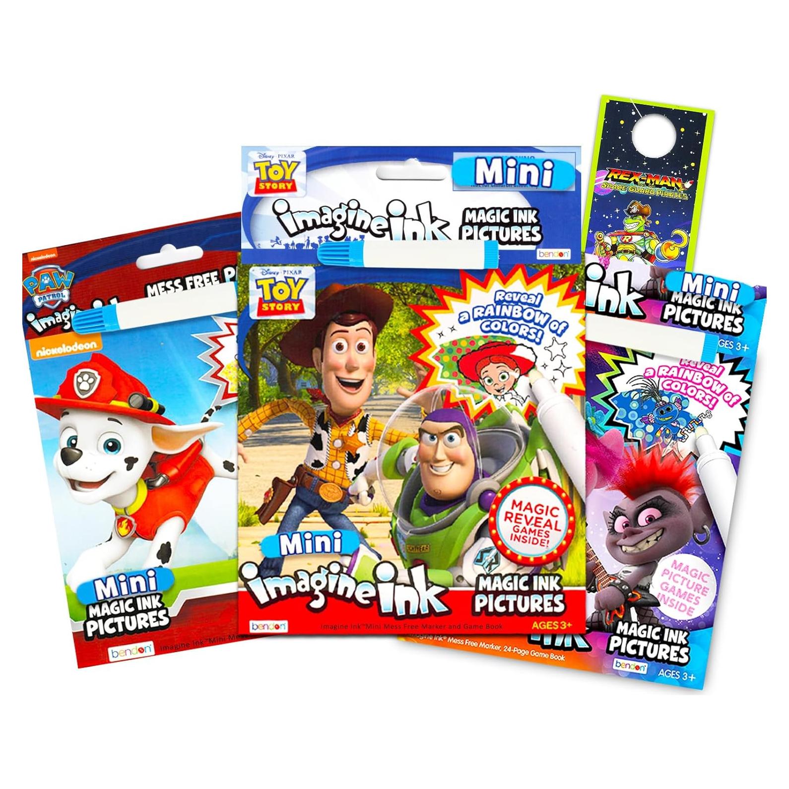 Conjunto de Libros para Colorear Imagine Ink Disney Pixar