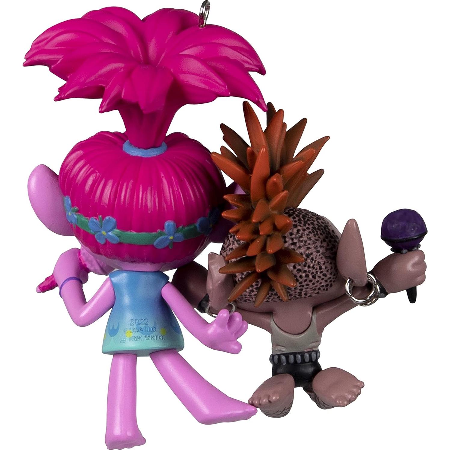Adorno Navideño Hallmark Keepsake 2022 Trolls Rocas de Amistad