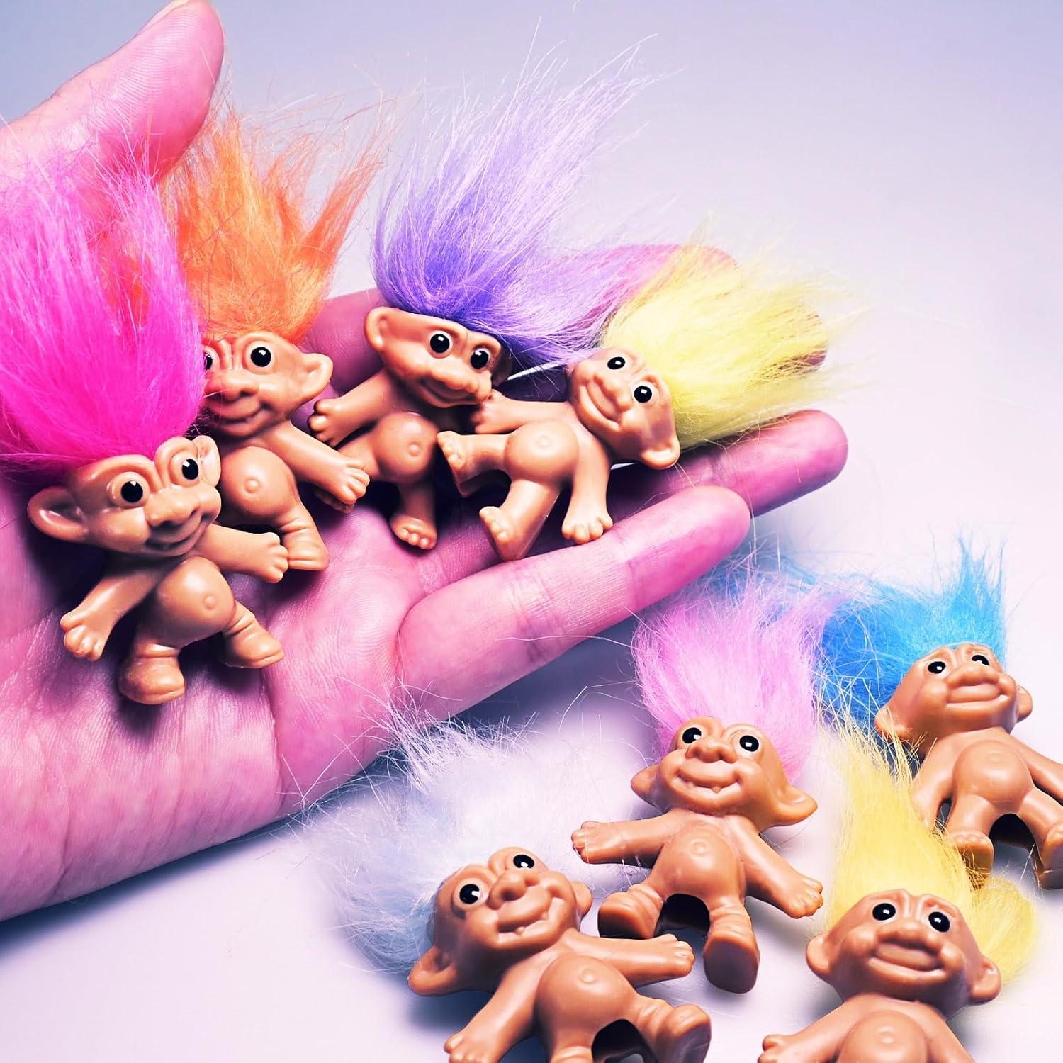 Pack 8 Toppers de Lápiz Troll Vintage TOMZEGNA