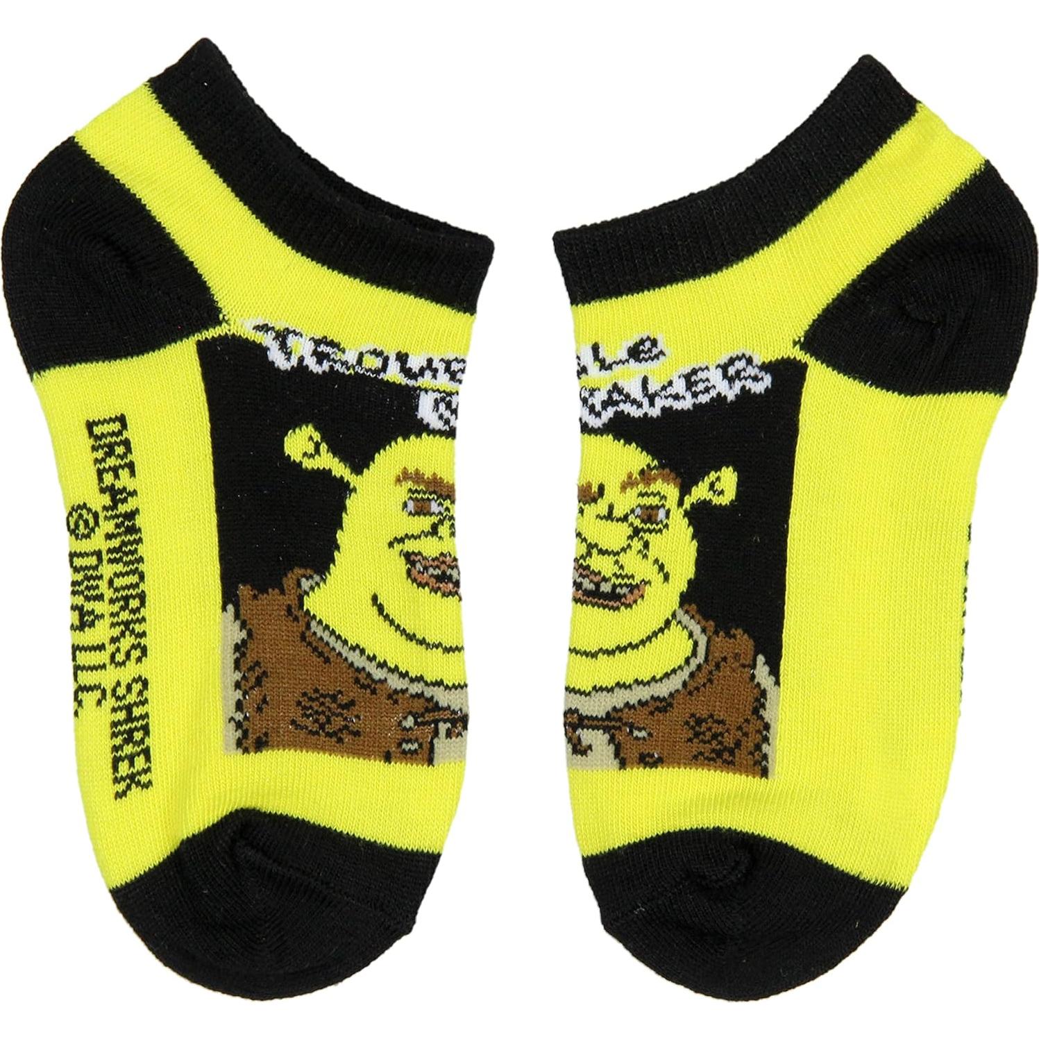 Calcetines para Niños DreamWorks Shrek 4 Paquetes 7-9