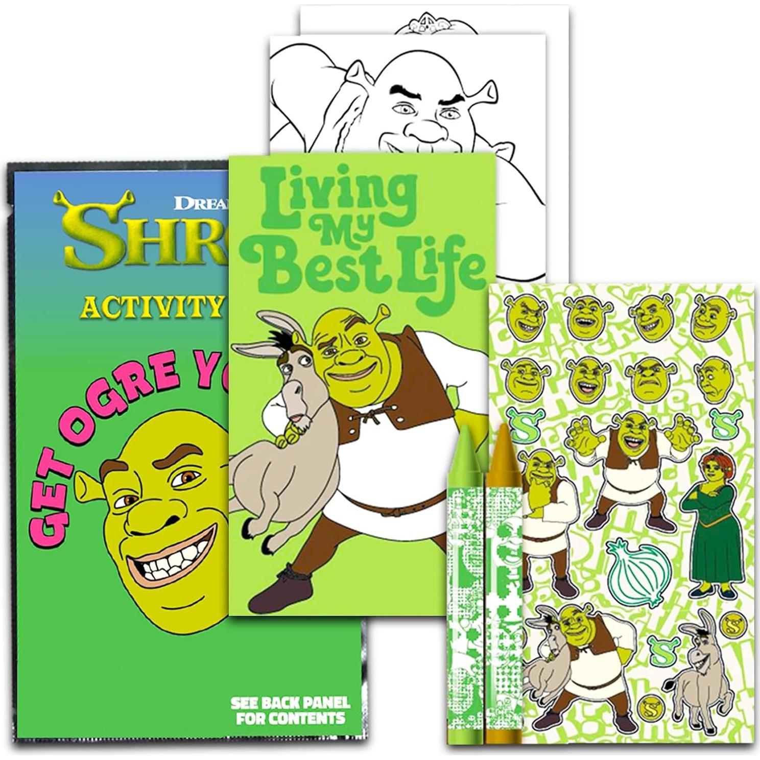 Conjunto de Favoritos de Cumpleaños Shrek - 24 Paquetes de Juego