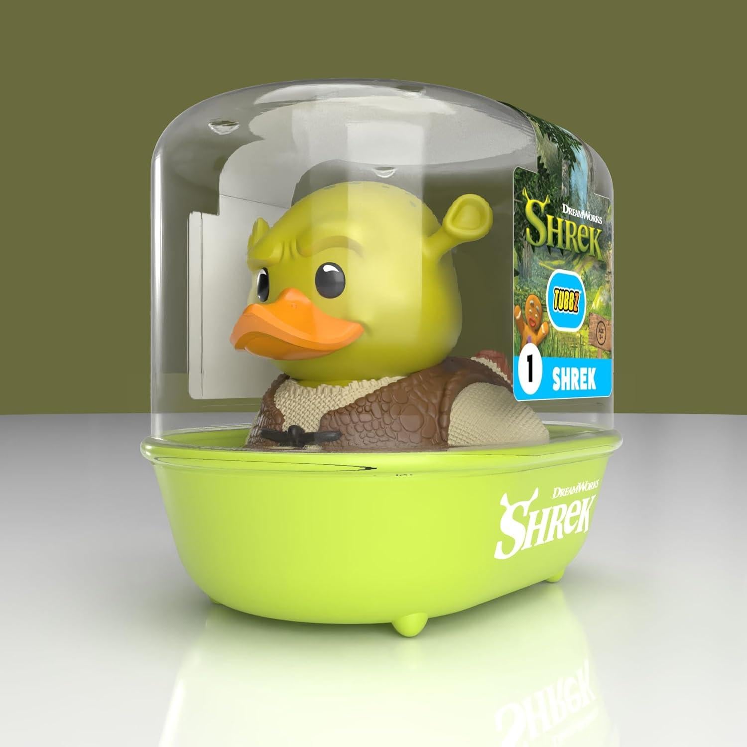 Figura de Pato de Vinilo Shrek TUBBZ Primera Edición 9 cm