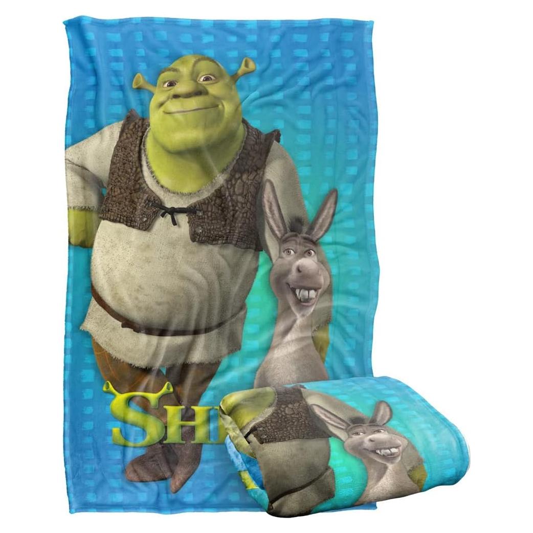Manta Suave Trevco Shrek Pals 91x147 cm Microfibra