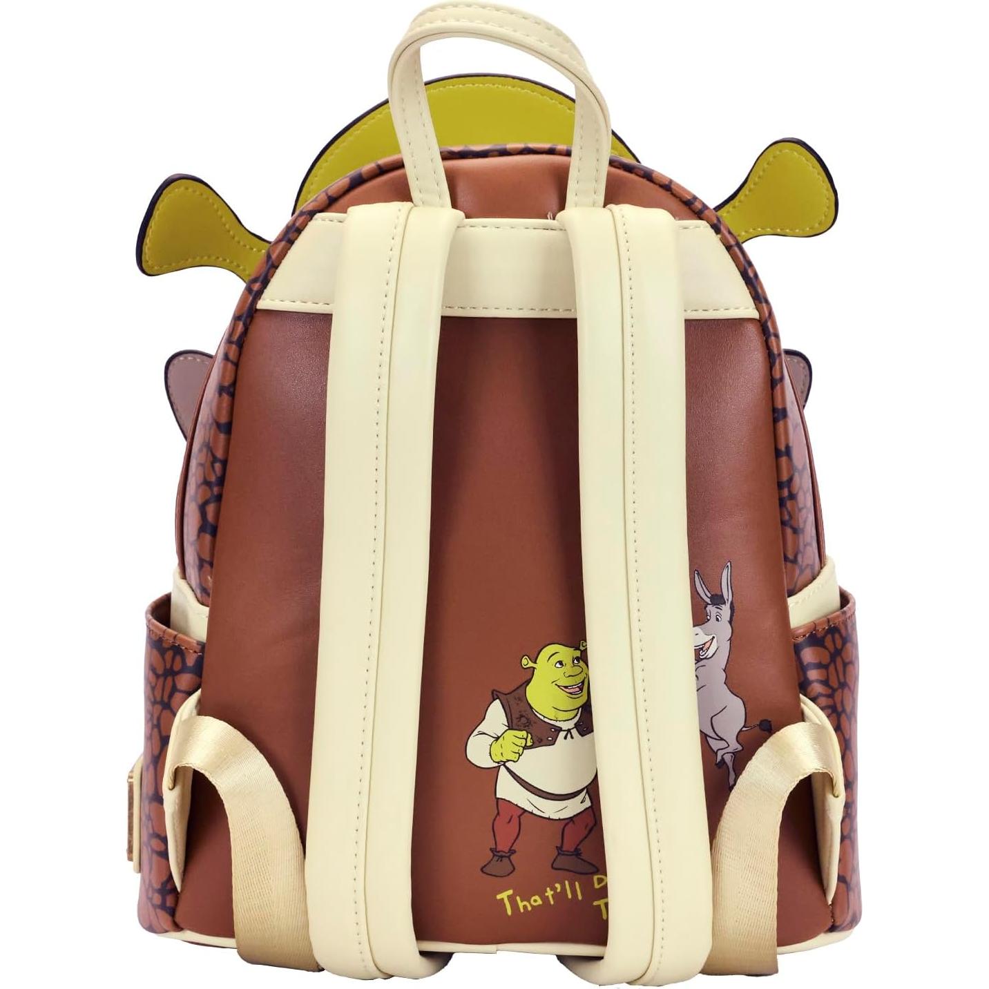 Mochila Mini Cosplay Shrek y Burro Loungefly 23x26.7cm