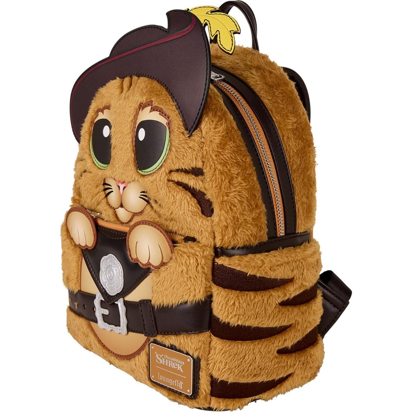 Mochila Mini Gato con Botas Loungefly 22.8x26.6x11.4cm