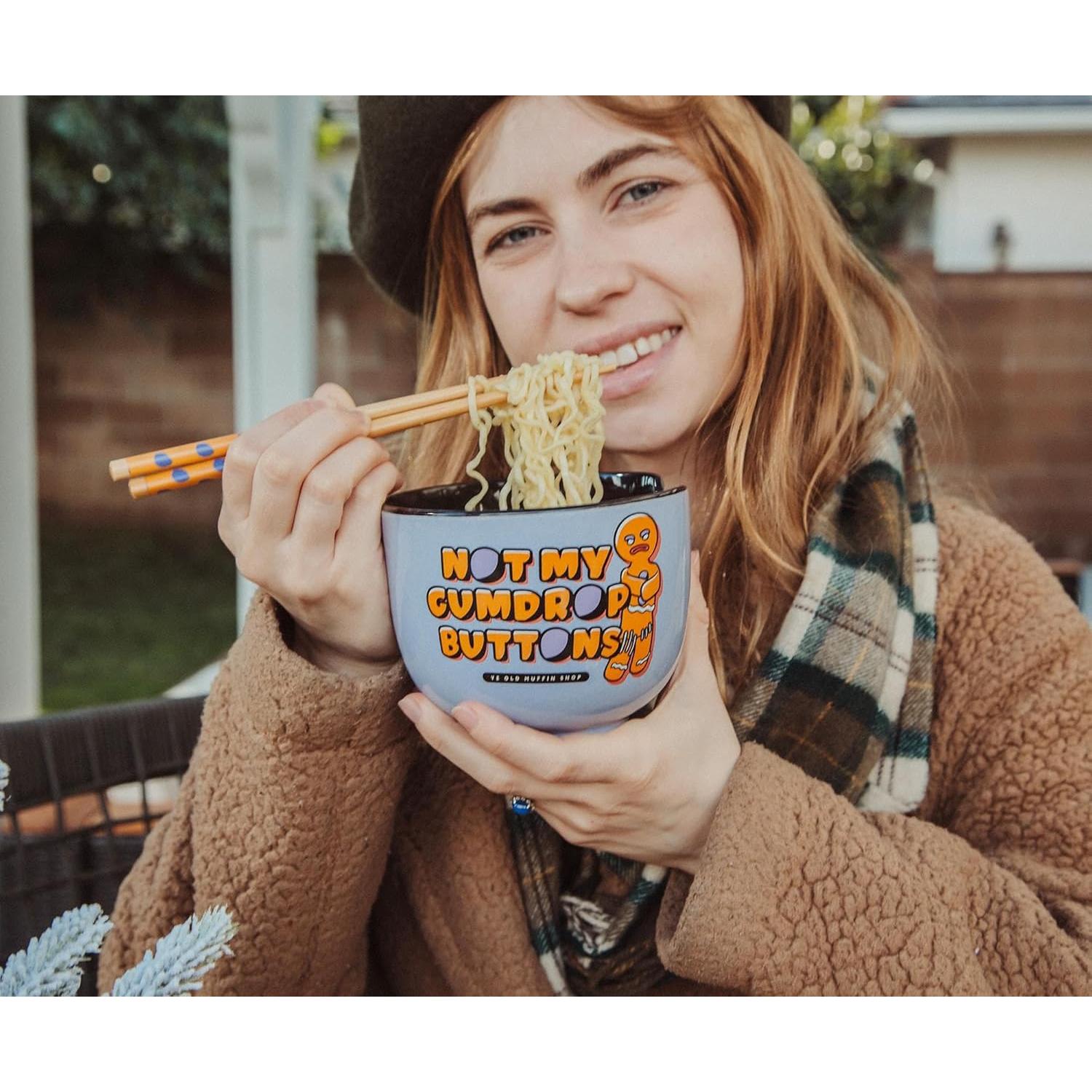 Juego de Vajilla de Ramen Shrek Hombre de Jengibre 567g