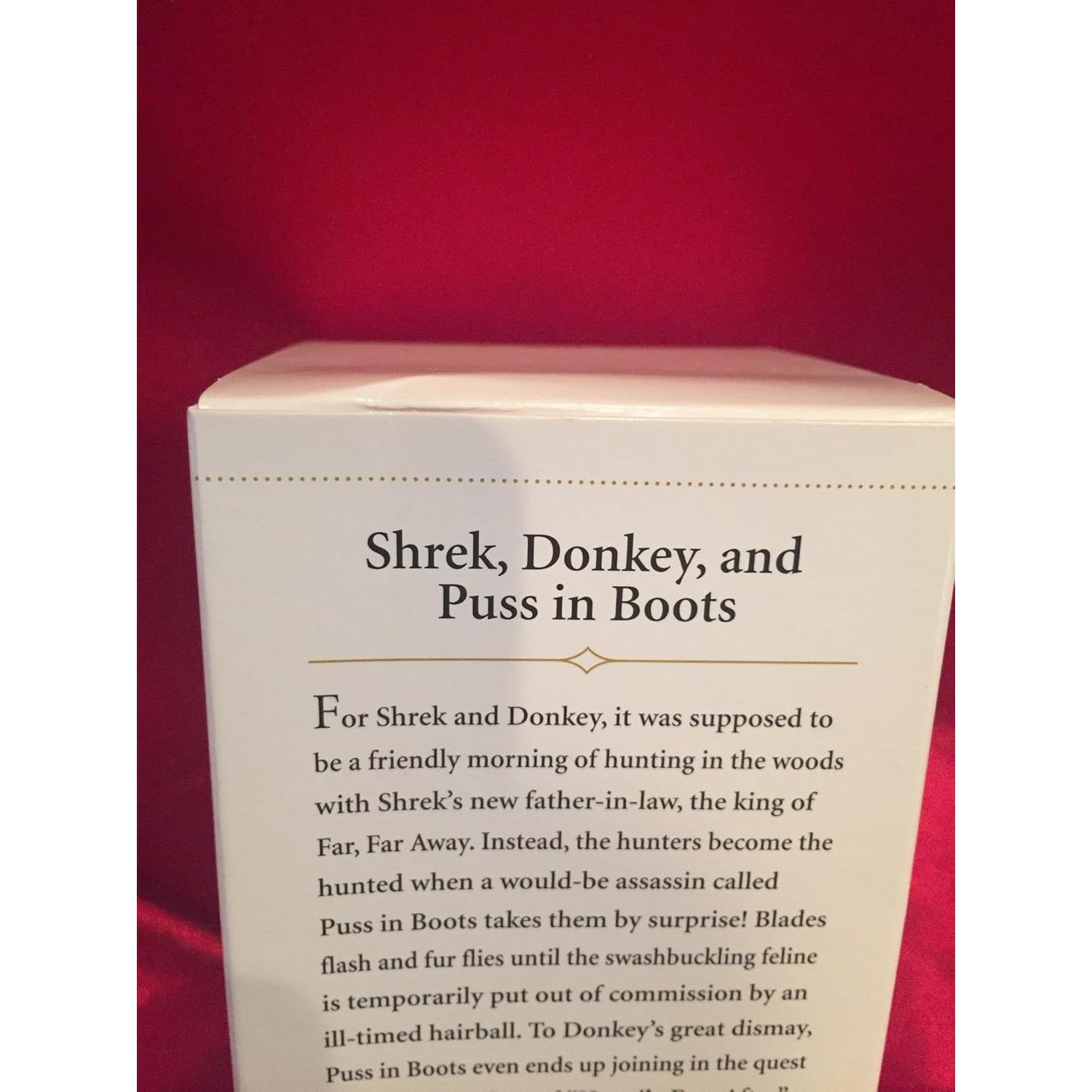 Adorno Hallmark Shrek y Gato con Botas 2006 90.7g