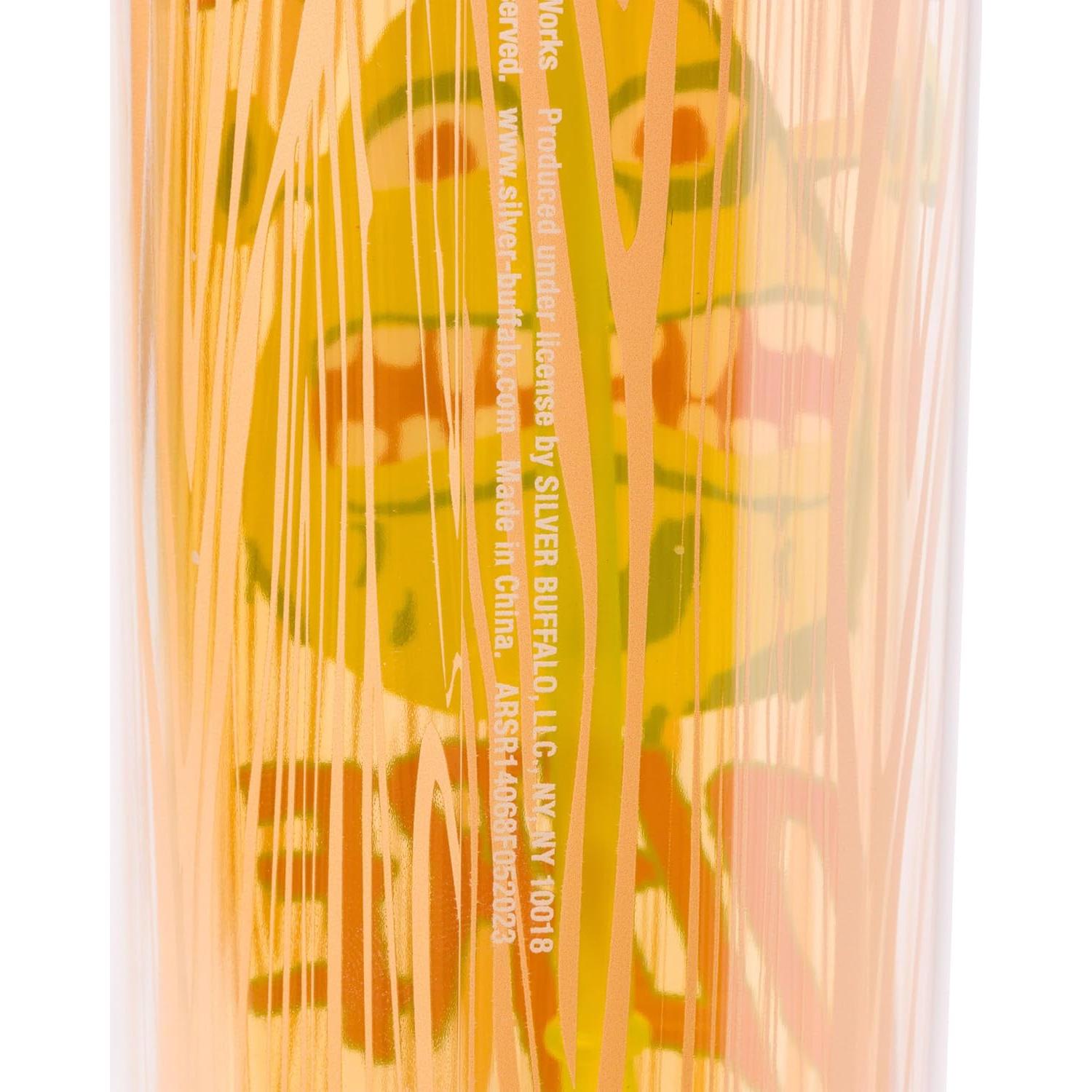 Taza Fría Plástica Shrek Silver Buffalo 591 ml con Tapa y Popote