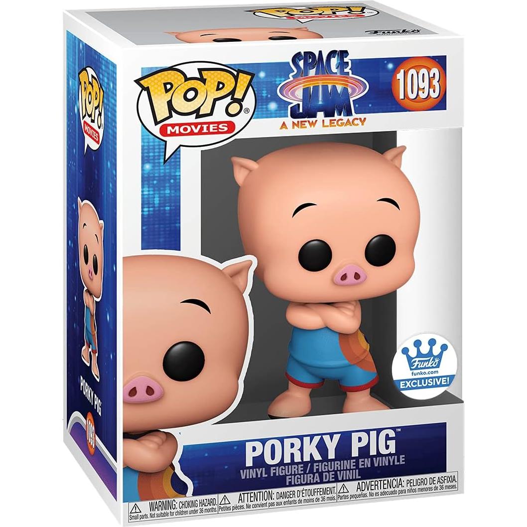 Figura Funko POP Space Jam Porky Pig 10.16 cm Exclusivo